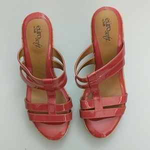 eurosoft coral wedges size 8